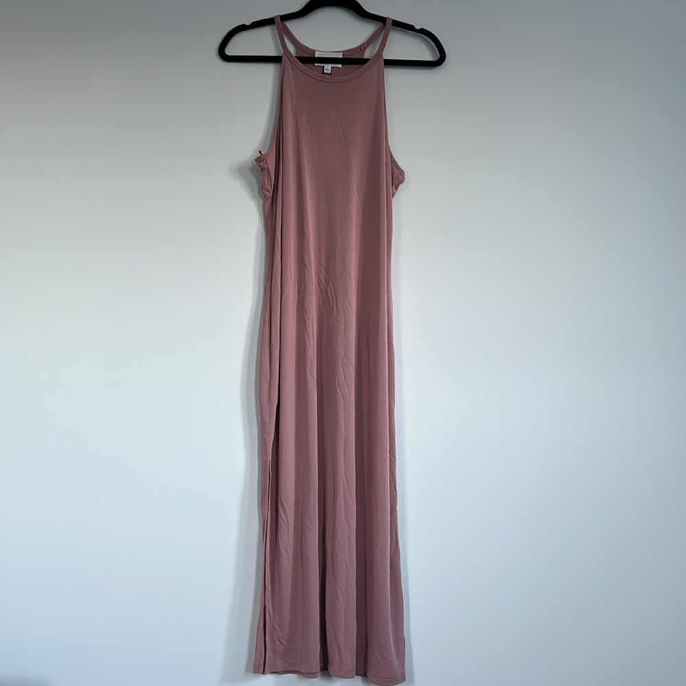 Dusty rose sundress